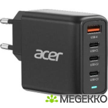Acer Laptop Oplader 67W 3x USB-C 1x USB-A, Verzenden