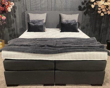 Boxspring James Deluxe - 160 x 200, Nieuw