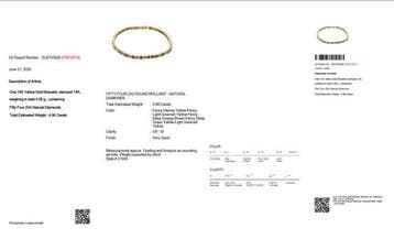 Zonder minimumprijs - Armband - 14 karaat Geel goud -, Nieuw