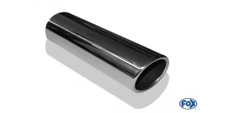FOX Laspijp type 32 88x74 mm / lengte: 300 mm - ovaal / opge, Autos : Pièces & Accessoires, Systèmes d'échappement, Envoi