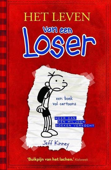 Het leven van een loser 1 - Het leven van een loser, Verzenden, Gelezen, Jeff Kinney