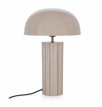 Lampe de table - Métal - Lampe Champignon, Antiquités & Art