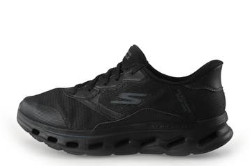 Skechers Instappers in maat 42 Zwart, Skechers, Verzenden, Zo goed als nieuw, Instappers