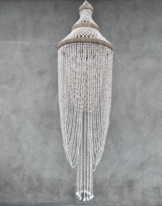 NO RESERVE PRICE - SL05 - Stunning Shell Chandelier -, Antiquités & Art, Art | Objets design