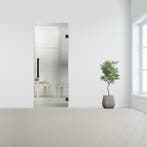 Glazen binnendeur zonder kozijn zwart beslag-Crepi gehard ve, Doe-het-zelf en Bouw, Verzenden, Nieuw