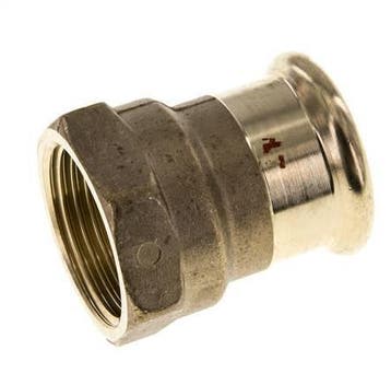 Raccord à sertir - 28mm Femelle & Rp 1 Femelle - Alliage, Verzenden