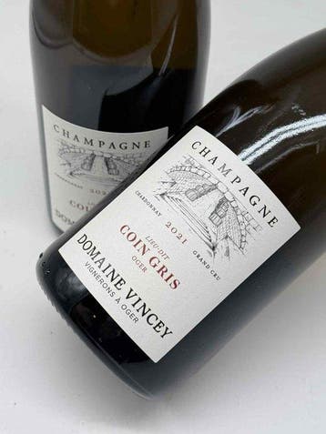 2021 Vincey, Domaine Vincey Coin Gris Grand Cru - Champagne, Collections, Vins