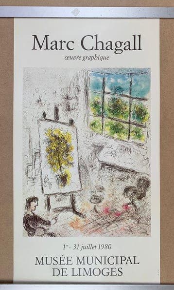 Marc Chagall (after) - Œuvre graphique - Rar Exhibition