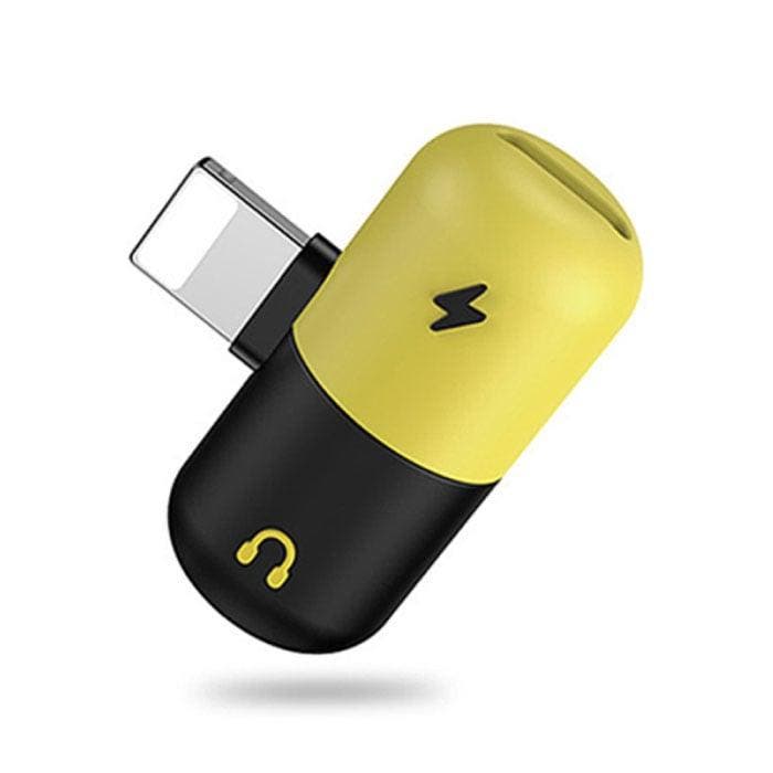 iPhone Lightning Oplader + Headphone Audio Splitter Adapter, Telecommunicatie, Mobiele telefoons | Toebehoren en Onderdelen, Nieuw