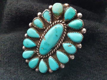 Ring- en oorbellen-set - Zuni - V.S.