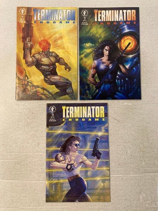 Terminator 9 comics from 1991 to 2011! High Grade! - NO, Boeken, Strips | Comics