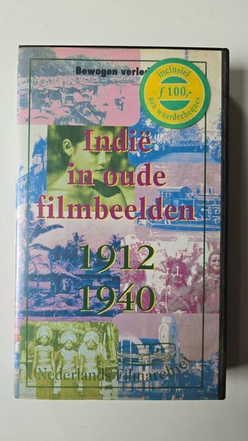 INDIË IN OUDE FILMBEELDEN 1912-1940 (IN SEAL) (VHS), Cd's en Dvd's, VHS | Film, Gebruikt