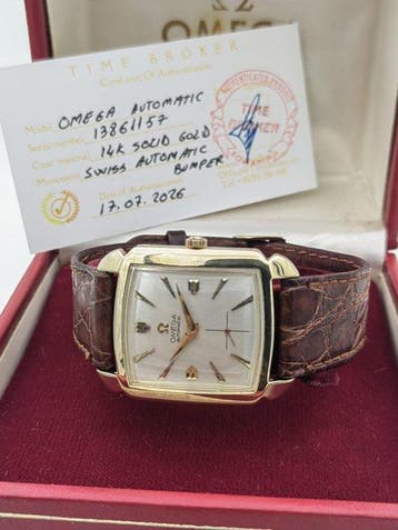 Omega - Automatic - Solid 14k gold - Zonder minimumprijs -, Nieuw