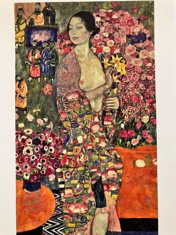 Gustav Klimt (after) - The dancer
