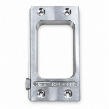 HMB Aluminium Sluitplaat Freesmal 39 mm R24 F18, Doe-het-zelf en Bouw, Verzenden, Nieuw