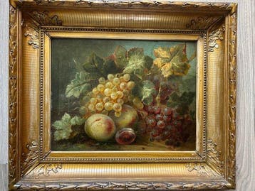 École française (XIX) - Stilleven met fruit