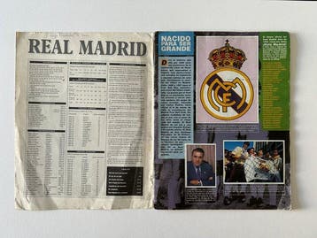 1995/96 Panini Panini Real Madrid Originele editie - 1