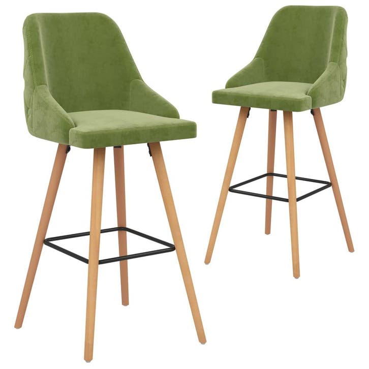 fluweel barkrukken 2st | OP = OP, Maison & Meubles, Tabourets de bar, Envoi