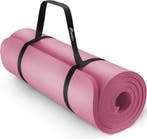 Yogamat - Fitness mat - Sportmat - Yoga mat extra dik - Roze, Sport en Fitness, Yoga en Pilates, Verzenden, Nieuw