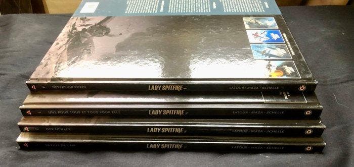Lady Spitfire T1 à T4 - Série complète - 4x C - 4 Album -, Livres, BD