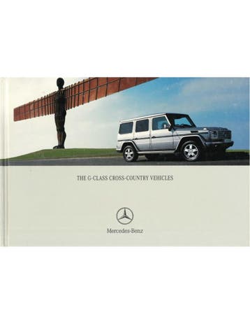 2004 MERCEDES BENZ G KLASSE HARDCOVER BROCHURE ENGELS, Ophalen of Verzenden, Nieuw