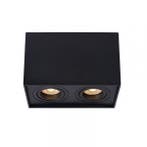 Lucide TUBE - Plafondspot - 2xGU10 - Zwart -, Verzenden, Nieuw