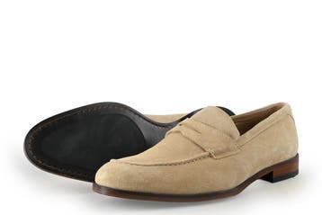 Dutch Dandies Loafers in maat 42 Beige, Kleding | Heren, Schoenen, Loafers, Overige kleuren, Verzenden, Zo goed als nieuw