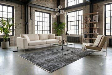Grijs, super vintage - Vloerkleed - 290 cm - 180 cm - met, Nieuw