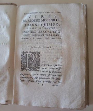 Joannis Antonii Vulpis - Liber de utilitate poetices,, Antiek en Kunst
