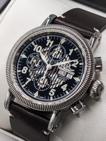 Pilot Instruments - Zonder minimumprijs - Valjoux 7750 *, Bijoux, Sacs & Beauté, Montres | Hommes