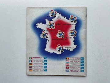 1984 Panini Euro 84 Sans inscription - 1 Album complet -, Nieuw