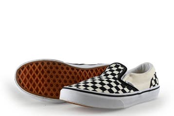 Vans Instappers Jongens in maat 36 Zwart, Jongen of Meisje, Schoenen, Zo goed als nieuw, Vans