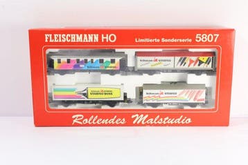 Fleischmann H0 - 5807 - Ensemble de wagons de passagers pour, Nieuw