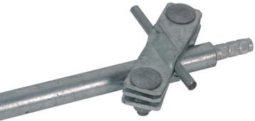 Dehn Support de connexion pour tiges de terre St/Tzn D 25mm, Bricolage & Construction, Verzenden