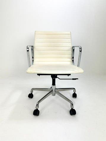 ICF - Charles & Ray Eames - Chaise - EA117 - Cuir, Aluminium