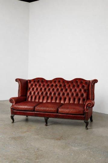 CHESTERFIELD QUEEN ANNE BRITISH - Canapé - Cuir
