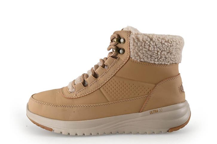 Skechers Veterboots in maat 36 Beige, Kleding | Dames, Schoenen, Beige, Zo goed als nieuw, Overige typen, Verzenden