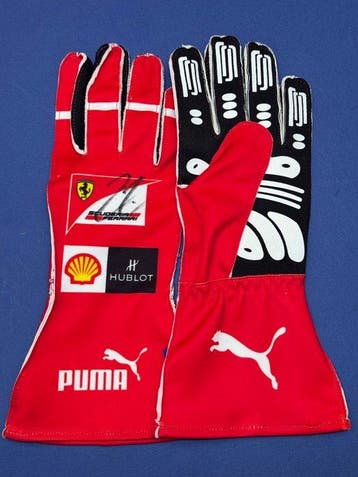 Ferrari - Kimi Räikkönen - 2018 - Replica racehandschoenen, Nieuw