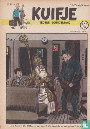 Kuifje (tijdschrift) - Kuifje 11 - 1946, Boeken, Stripverhalen, Zo goed als nieuw, Eén stripboek, Verzenden