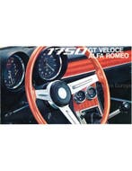 1968 ALFA ROMEO GT 1750 VELOCE BROCHURE DUITS, Livres, Ophalen of Verzenden