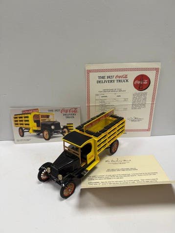 Danbury Mint 1:24 - Voiture miniature - 1927 Coca Cola, Nieuw