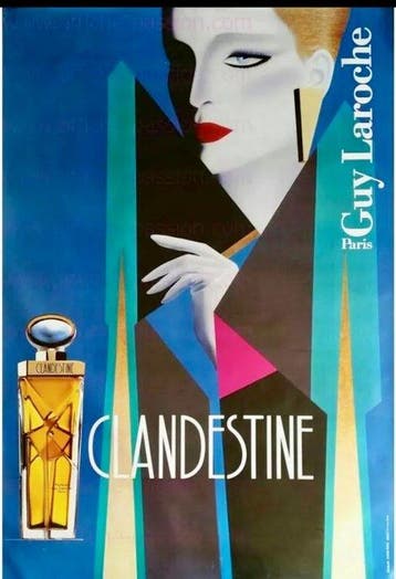 Razzia (XX) - Lithographie publicité Guy Laroche Signée 9/20
