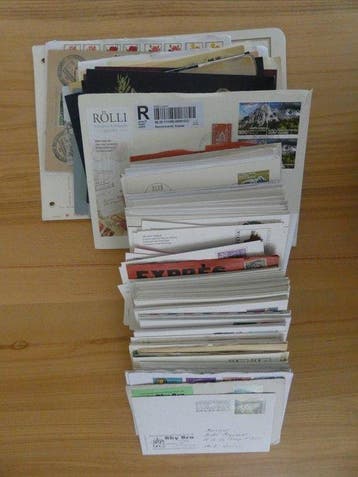 Zwitserland 1867/2008 - Zwitserland - 514 enveloppen waarvan, Gestempeld