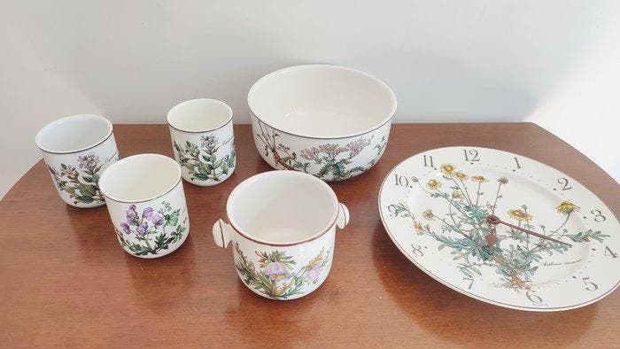 Villeroy & Boch - Tafelservies (6) - Botanica - Vitro, Antiek en Kunst, Antiek | Meubels | Tafels