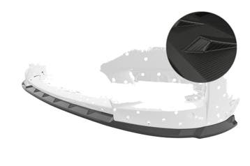 Cup spoilerlip met ABE voor BMW X1 E84 M-Pakket CSL547-M, Verzenden