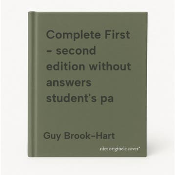 Complete First - second edition without answers students pa, Verzenden, Gelezen, Guy Brook-Hart