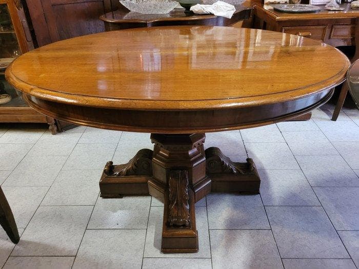 Tafel - Walnoot, Antiquités & Art, Antiquités | Autres Antiquités