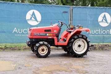 Veiling: Minitractor Mitsubishi MT17D Diesel 17pk, Zakelijke goederen, Ophalen, Nieuw