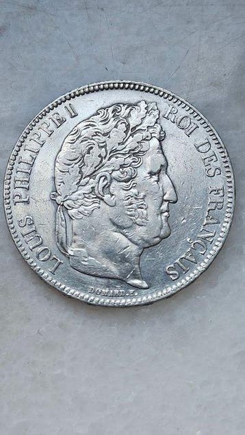 France. Louis Philippe I. 5 Francs 1837-A, Paris (Sans prix