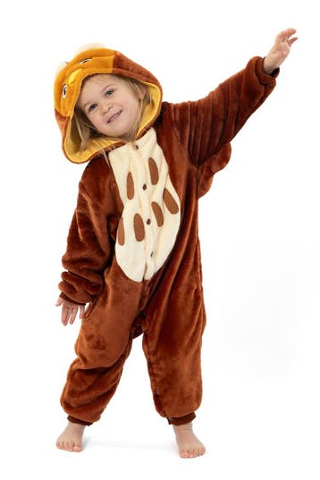 KIMU® Onesie Bruine Uil Babypakje 62-68 Uilenpak Kostuum Bru, Ophalen of Verzenden, Nieuw
